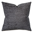 Pebble Onyx Decorative Pillow Black