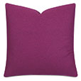 Vincent Textured Decorative Pillow In Raspberry