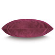 Plush Velvet Decorative Pillow In Raspberry