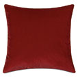 Uma Velvet Decorative Pillow In Rust
