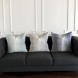 Wiley Ombre Decorative Pillow In Gray