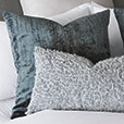 Focaccia Decorative Pillow In Light Blue