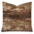 Fossil Decorative Pillow In Rust