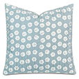 Ollie Embroidered Decorative Pillow In Spa