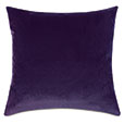 Uma Velvet Decorative Pillow In Purple