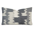 Shea Woven Decorative Pillow In Charcoal