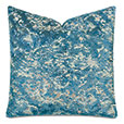 Byzantine Velvet Decorative Pillow In Lagoon