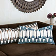 Amani Fil Coupe Decorative Pillow in Taupe