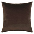 Uma Diamond Border Decorative Pillow in Brown