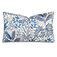 Cummings Embroidered Decorative Pillow in Coastal