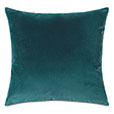 Uma Velvet Decorative Pillow in Peacock