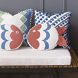 Pez Fish Decorative Pillow (Right)