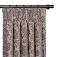 Mica Gunmetal Curtain Panel Right