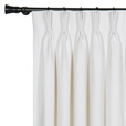 Leonara White Curtain Panel