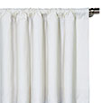 Breeze Linen Curtain Panel in White