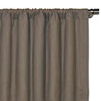 Breeze Linen Curtain Panel in Clay