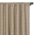 Roscoe Taupe Curtain Panel