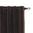 Jackson Brown Curtain Panel