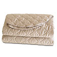Viola Quilted Coverlet in Sable