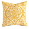 Adelle Percale Decorative Pillow In Saffron
