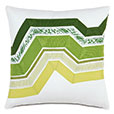 Adelle Ombre Decorative Pillow In Green