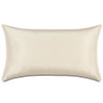 Freda Taffeta Decorative Pillow in Ivory
