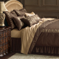 Anthemion Brown/Gold Duvet Cover