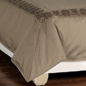 Anthemion Taupe/Brown Duvet Cover