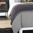 Vail Percale Duvet Cover In Heather