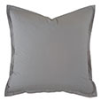 Vail Percale Euro Sham In Heather