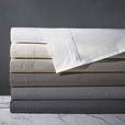 Vail Percale Flat Sheet In White