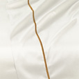 Linea Velvet Ribbon Flat Sheet In Ivory & Antique