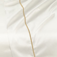 Linea Velvet Ribbon Flat Sheet In Ivory & Sable