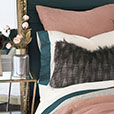 Indochine Faux Fur Decorative Pillow