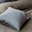 Indochine Velvet Applique Decorative Pillow