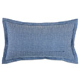 Paloma Woven King Sham In Blue