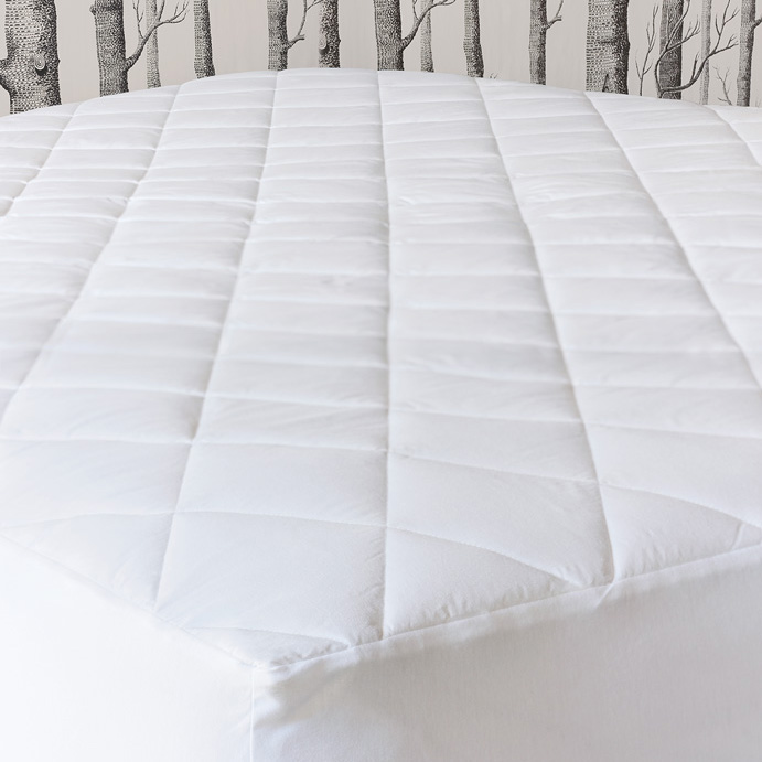 Egyptian Cotton Quilted Mattress Protector All Sizes 