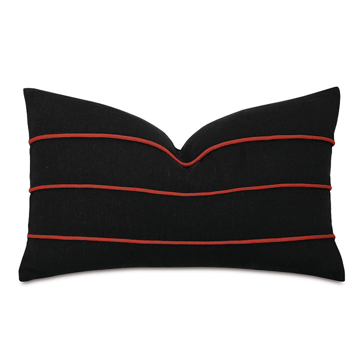 Percival Channeled Decorative Pillow