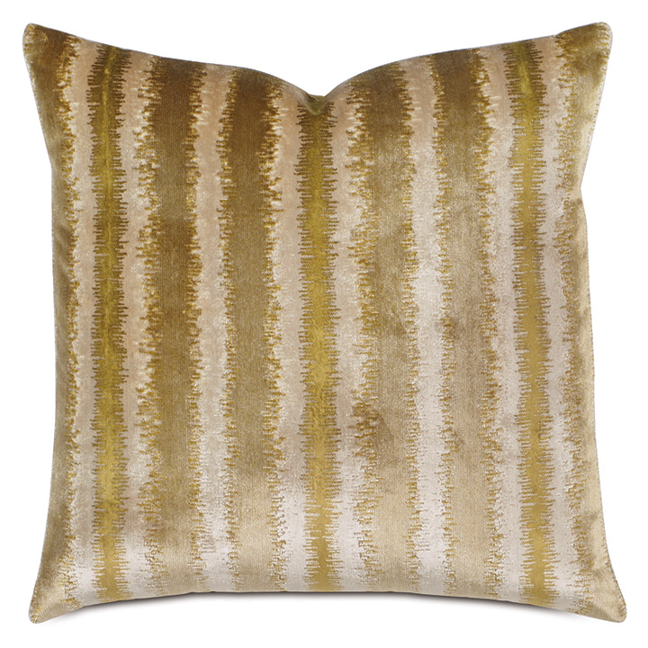 Luxe Striped Decorative Pillow