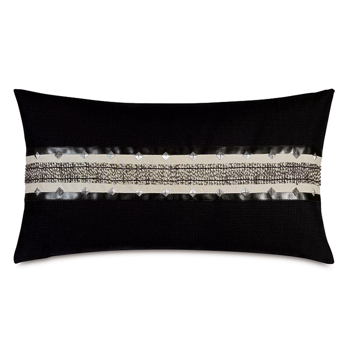 Zelda Studded Decorative Pillow