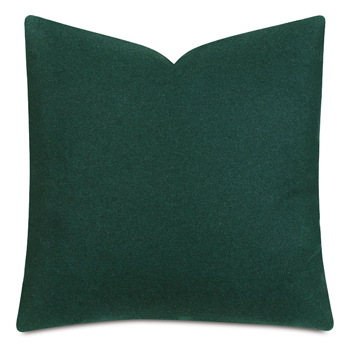 Vincent Textured Decorative Pillow In Forest