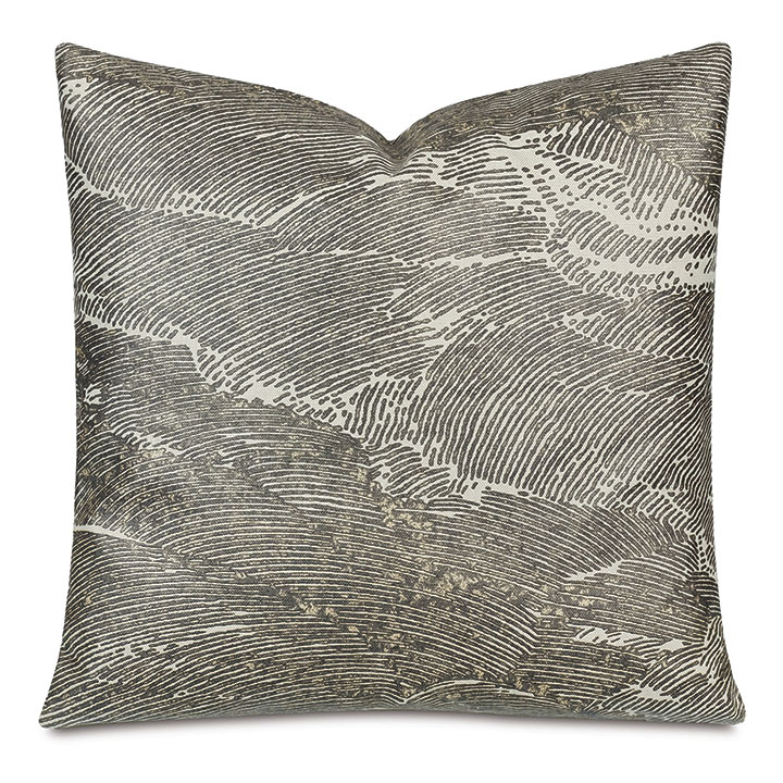 Kellner Metallic Decorative Pillow