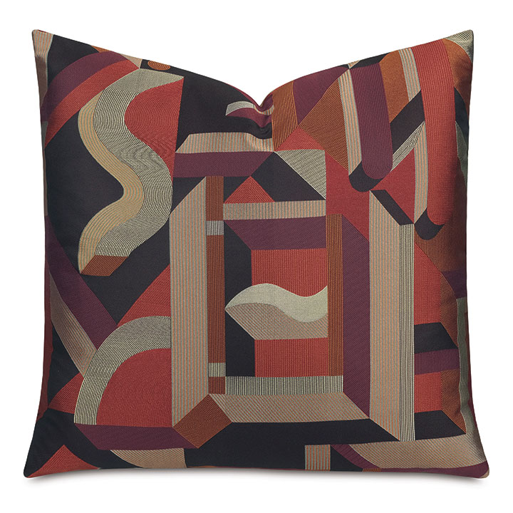 Baughman Graphic Decorative Pillow