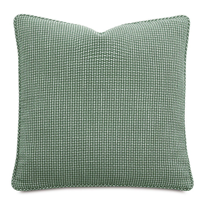 CASA GUAVA WELTED DECORATIVE PILLOW