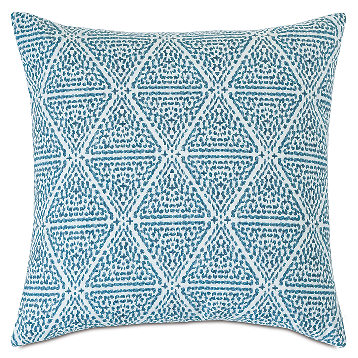 Clementine Geometric Decorative Pillow