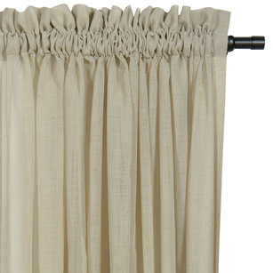 Palapa Celery Curtain Panel