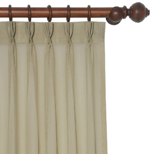 Palapa Celery Curtain Panel