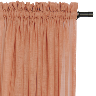 Palapa Rust Curtain Panel