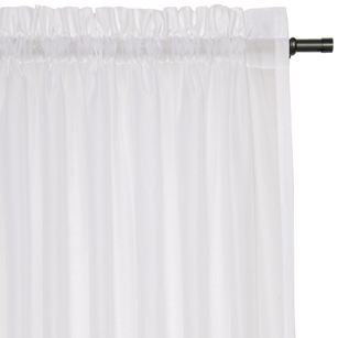 Sadler White Curtain Panel