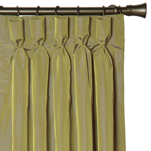 Freda Chartreuse Curtain Panel